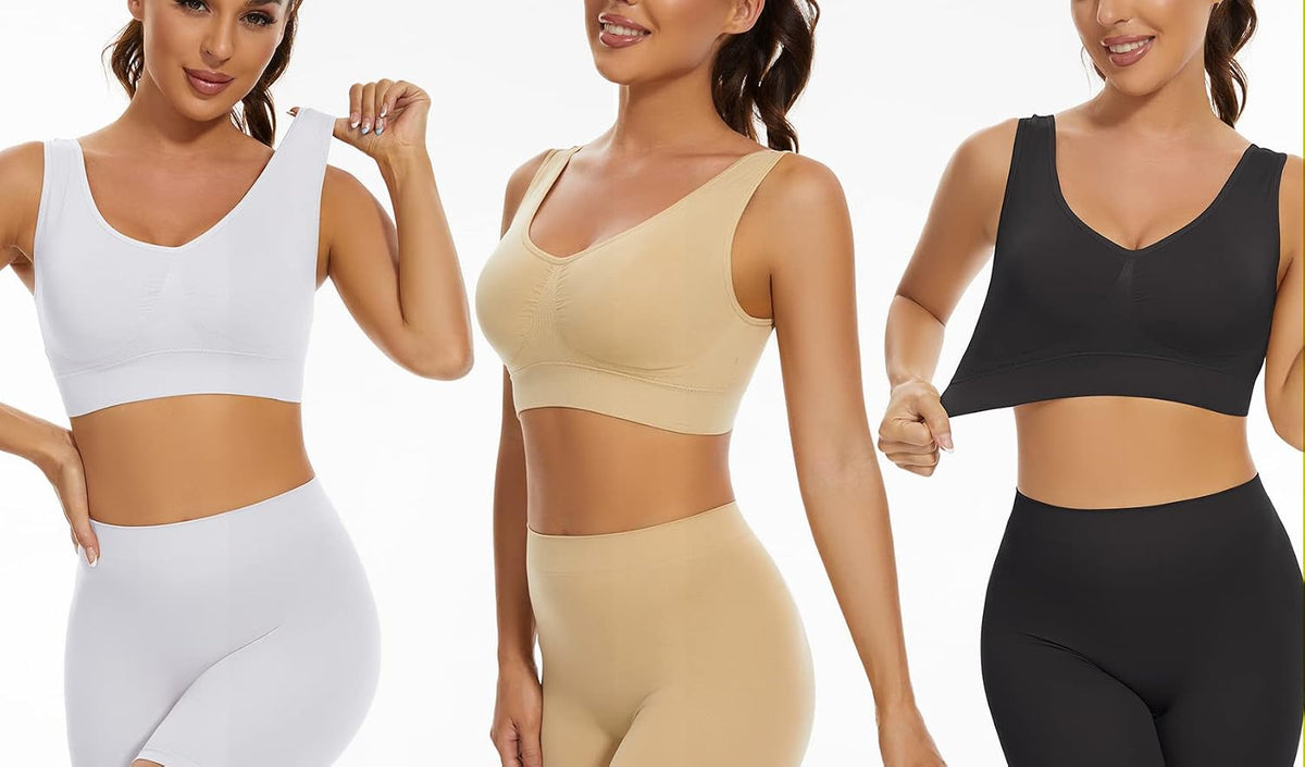 3-Pack Seamless Sports Bra