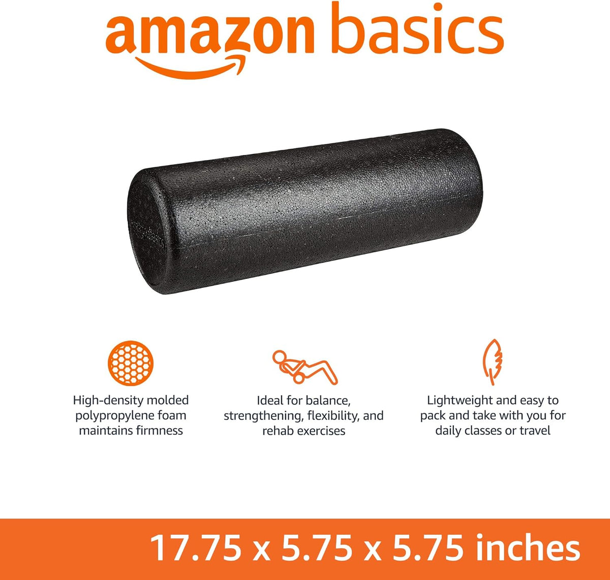 High-Density Foam Roller (18")