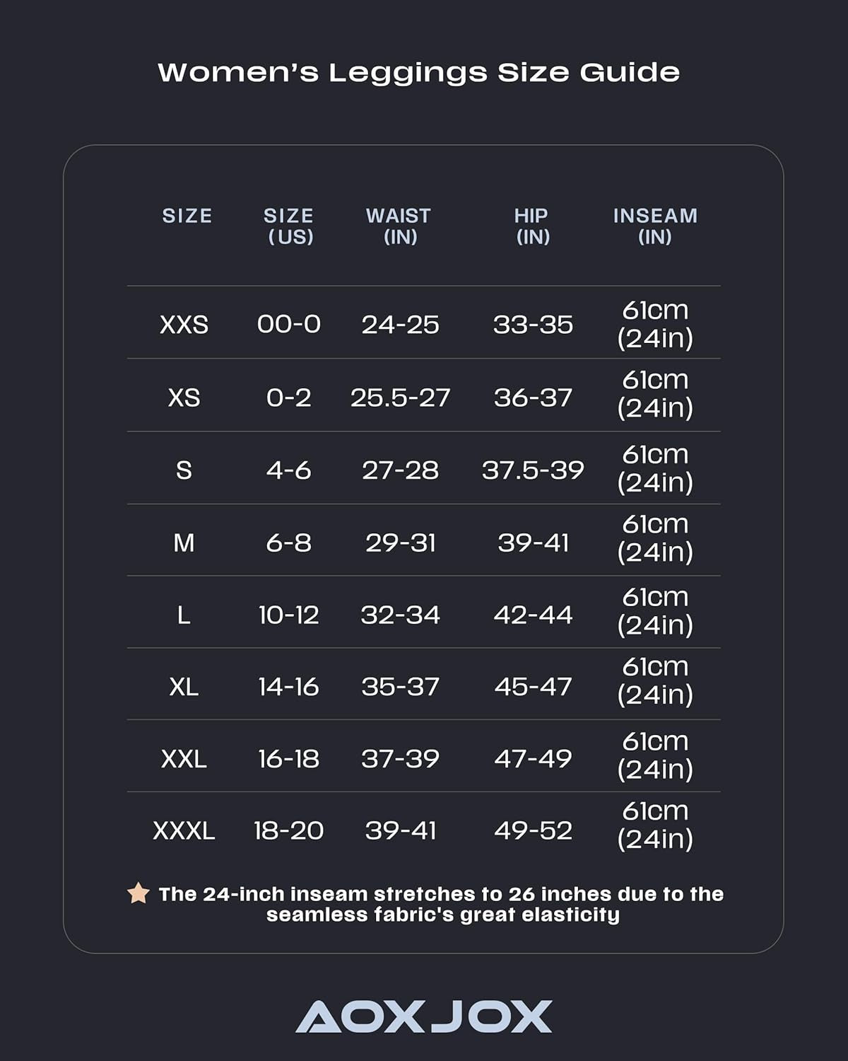 Aoxjox Seamless Leggings