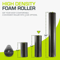 ProsourceFit High-Density Foam Roller 18 inch