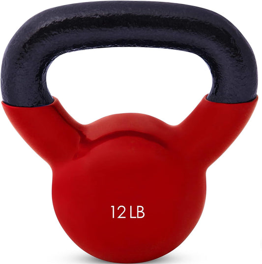 JFIT Vinyl Kettlebell 12 lb